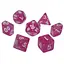 Набор кубиков Glitter 7 Dice Set - Pink , 7 шт. (g7dglit13) - миниатюра 1