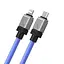 Кабель Baseus CoolPlay Series Fast Charging Cable Type-C to iP 20W 2m Blue - мініатюра 3