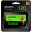 Накопитель SSD Adata Ultimate SU650 120 GB 2.5" SATA III - миниатюра 1
