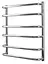 Водяна рушникосушка Mario Стандарт 600x530/500, Хром - мініатюра 1