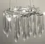 Роскошная люстра в хроме со стеклянными подвесами Ст. MD 9006 CH | Line F - миниатюра 3