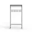 Вешалка модульная напольная Ferrum-decor Трелис 14 180x90x38 серый ДСП Белый 16мм (FRD-104355) - миниатюра 1