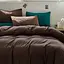 Пододеяльник 145х210см бязь коричневого цвета 327120 - миниатюра 2