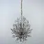 Кришталева срібна люстра репліка Lily Buds на 9 ламп Line.F MD 8058 S Satin - мініатюра 8