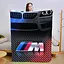 Плед плюшевий 3D на подарунок BMW M5 FAST 160х200 см - мініатюра 1