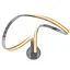 Бра Brille BL-533W/14W SN настенное накладное в спальню LED - миниатюра 7