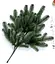 Гілка ялинки штучна Hvoya Lux зелена 60 см 10 шт. - мініатюра 2