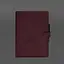 Шкіряний блокнот А4 (софт-бук) 9.2 бордовий Crazy Horse - мініатюра 7