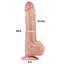 Фаллоимитатор LoveToy Sliding-Skin Dual Layer Dong 29 см телесный - миниатюра 18