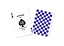 Карты для фокусов United States Playing Card Company Anyone Forever Checkerboards R2 (blue) (PC_AFCR2) - миниатюра 2