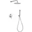 Душова система прихованого монтажу Imex Monza хром GPM039, Хром - мініатюра 1