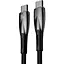 Кабель Baseus Glimmer Series USB-C to USB-C 100W 2m Black (CADH000801) [128053] - миниатюра 3