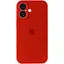 Чехол Epik Silicone Case Full Camera Protective AA для Apple iPhone 16, 6.1 Красный/Red - миниатюра 2