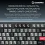 Клавиатура игровая механическая GamePro MK-305-BK Asgard Drakkar Keychron Super Red Switch Bluetooth 5.2/2.4 ГГц/USB Black - миниатюра 13