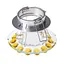 Светильник точечный Brille декоративный HDL-G133 Yellow MR16 162292 - миниатюра 2
