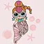 Картина по номерам "L.O.L. Surprise! Mermaids Neon QT" KHO6264, 40х40 см - миниатюра 1