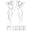 Комплект белья Passion IMAGINE Set OpenBra black L/XL - миниатюра 5