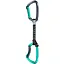 Оттяжка с карабинами Climbing Technology Lime set 22 cm DY Grey/Turquoise (1053-2E661EH B07) - миниатюра 1