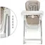 Стульчик для кормления Kinderkraft Tulo Beige (KHTULO00BEG0000) - миниатюра 6