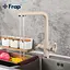 Смеситель для кухни на две воды Frap F4352-23 бежевый Бежевый - миниатюра 4