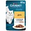 Влажный корм для кошек Gourmet Perle Duo мини филе с телятиной и уткой в соусе 85 г - миниатюра 1