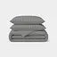 Комплект постільної білизни LeLit Півтораспальний 150х215 см бязь B-1249/2 сірий (le2000000341194) - мініатюра 7