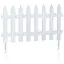 Садова огорожа Prosperplast Garden classic 3.5 м біла - мініатюра 1