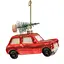 Елочное украшение "Автомобиль с елкой" 4,7*10*5 см, YQ1409398 - миниатюра 1
