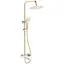 Душова система Rea Melia gold white з виливом REA-P2406, Золотий - мініатюра 1