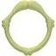 Ерекційне кільце Clara Morgane Bones Ring Phosphorescent 2.8 см зелене - мініатюра 1