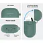 Чехол AhaStyle Colorful Silicone Case для AirPods 4 Midnight Green [133814] - миниатюра 2