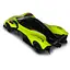 Автомодель - Aston Martin Valkyrie жовтий 1:18 (250937AMVKLG) - мініатюра 10