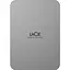 Зовнішній жорсткий диск LaCie Mobile Drive 4TB Moon Silver (STLP4000400) [115893] - мініатюра 1