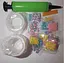 Двухсторонняя нано-лента Bubble Kit: суперэластичные воздушные шарики + насос и 20 упаковок наполнителей - миниатюра 4