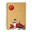 Блокнот "Приключения" эко крафт-картон 11105-KR на пружине 60 страниц - миниатюра 1