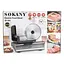 Слайсер електричний Sokany SK-446 500 Вт професійна скибкорізка для м'яса та продуктів Сріблястий - мініатюра 10
