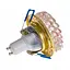 Светильник точечный Brille декоративный HDL-G196 G CL/PK MR16 L13-122 - миниатюра 3