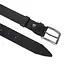Ремінь чоловічий шкіряний класичний JK-3427 чорний (120 см) - мініатюра 2