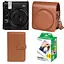 Подарочный набор Камера Fujifilm Instax Mini 99, Фотобумага 20шт, Чехол, Фотоальбом на 108 фото Коричневый - миниатюра 1