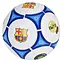 Мяч футбольный EV-3164 белый с синим с зарубежными клубами 5 размер, ПВХ 2 слоя, 32 панели, игровой мяч - миниатюра 1