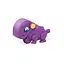 Детская игрушка "Динозаврик" Bambi HE797001(Violet-2) 8 см, двигает головой - миниатюра 1