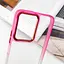 Чехол Epik TPU+PC Fresh sip series для Xiaomi Redmi Note 12 4G Салатовый / Розовый - миниатюра 5