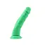 Фалоімітатор Delux Pure Nature Steven.R 22.5 см зелений - мініатюра 3