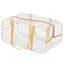 Набор прозрачных сумок в роддом: размер S 30х20х15 см + размер М 40х25х20 см + размер L 50х25х30 см (бежевые) - миниатюра 3