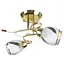 Люстра потолочная Brille классическая E27 40W G (LK-367C/2) - миниатюра 1