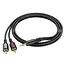 Готовий аудіо кабель miniJack 3,5 Stereo - 2xRCA Borofone BL-11 1,5m - мініатюра 3