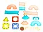 Конструктор магнітний DIY Magnetic Building Blocks на 90 деталей (СН1226) - мініатюра 5