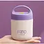 Термос для їжі - ланчбокс FOOD 0,49л харчовий термос з контейнером purple - мініатюра 3