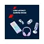 Навушники Canyon OnRiff 10 ANC Bluetooth Purple (CNS-CBTHS10PU) - мініатюра 4