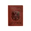 Шкіряна обкладинка для паспорта з австрійським гербом корал - мініатюра 6